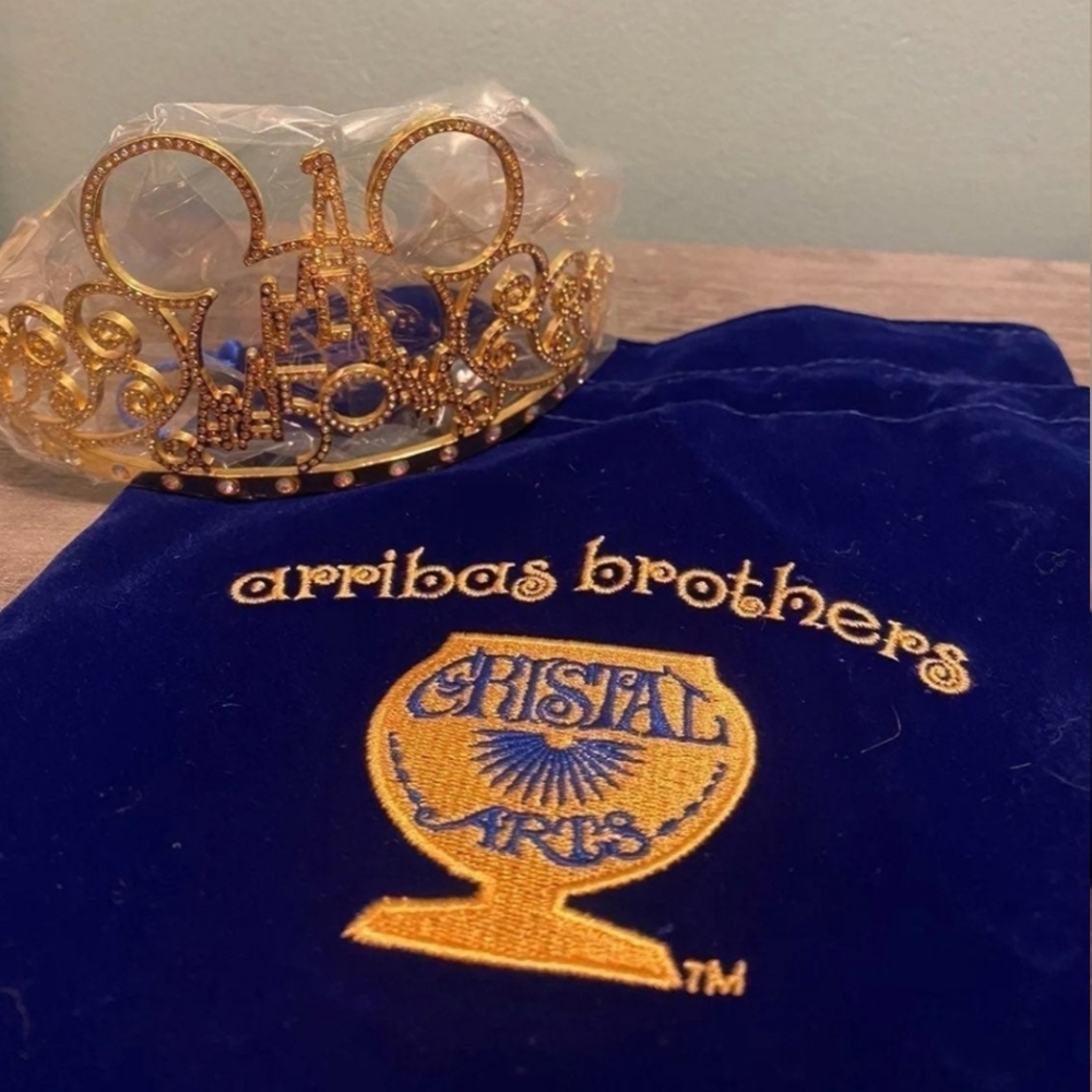 Disney 50th Anniversary RARE Arribas Brother's Tiara Crown limited Edition